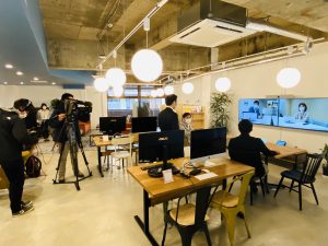 株式会社アクシス アクシスvmr について マスコミ取材対応を行いました